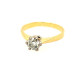 Pre Owned 18ct Diamond Solitaire Ring ZT373